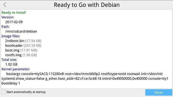 NanoPC T3 eflasher Debian 1