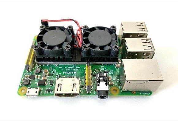 RaspberryPi CPU Cooling Fan Kit 3