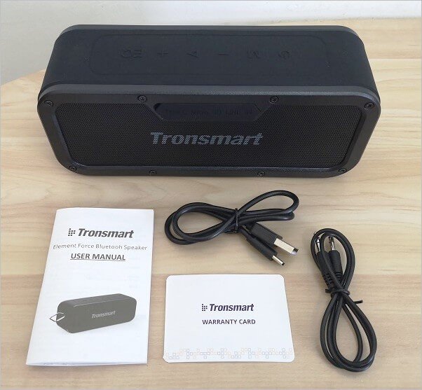 Tronsmart Element Force Items