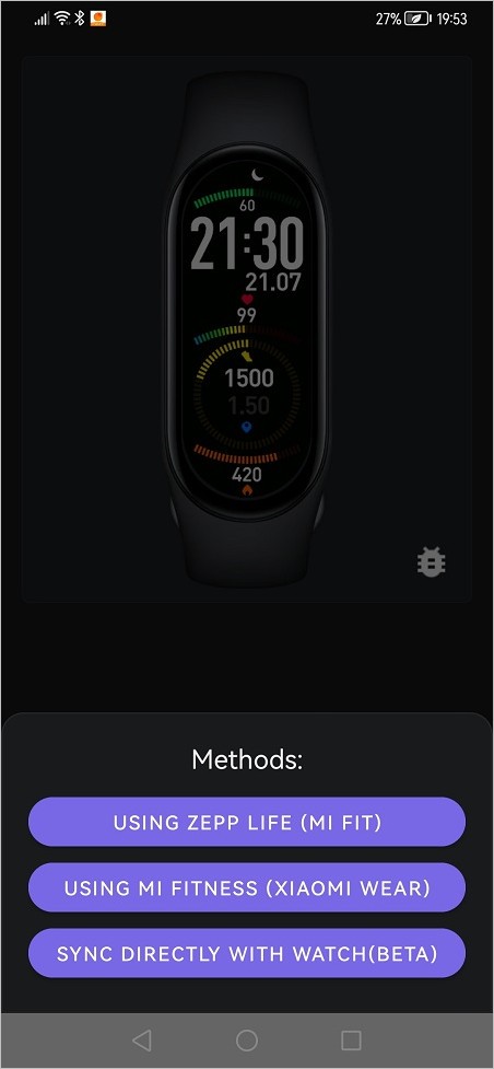 Mi Band 7 Watch Faces 05