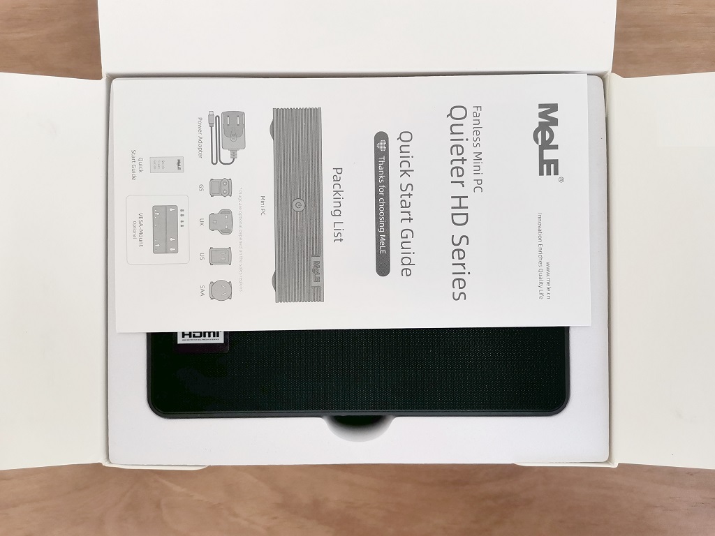 Mele Quieter Hd3q Unbox 2