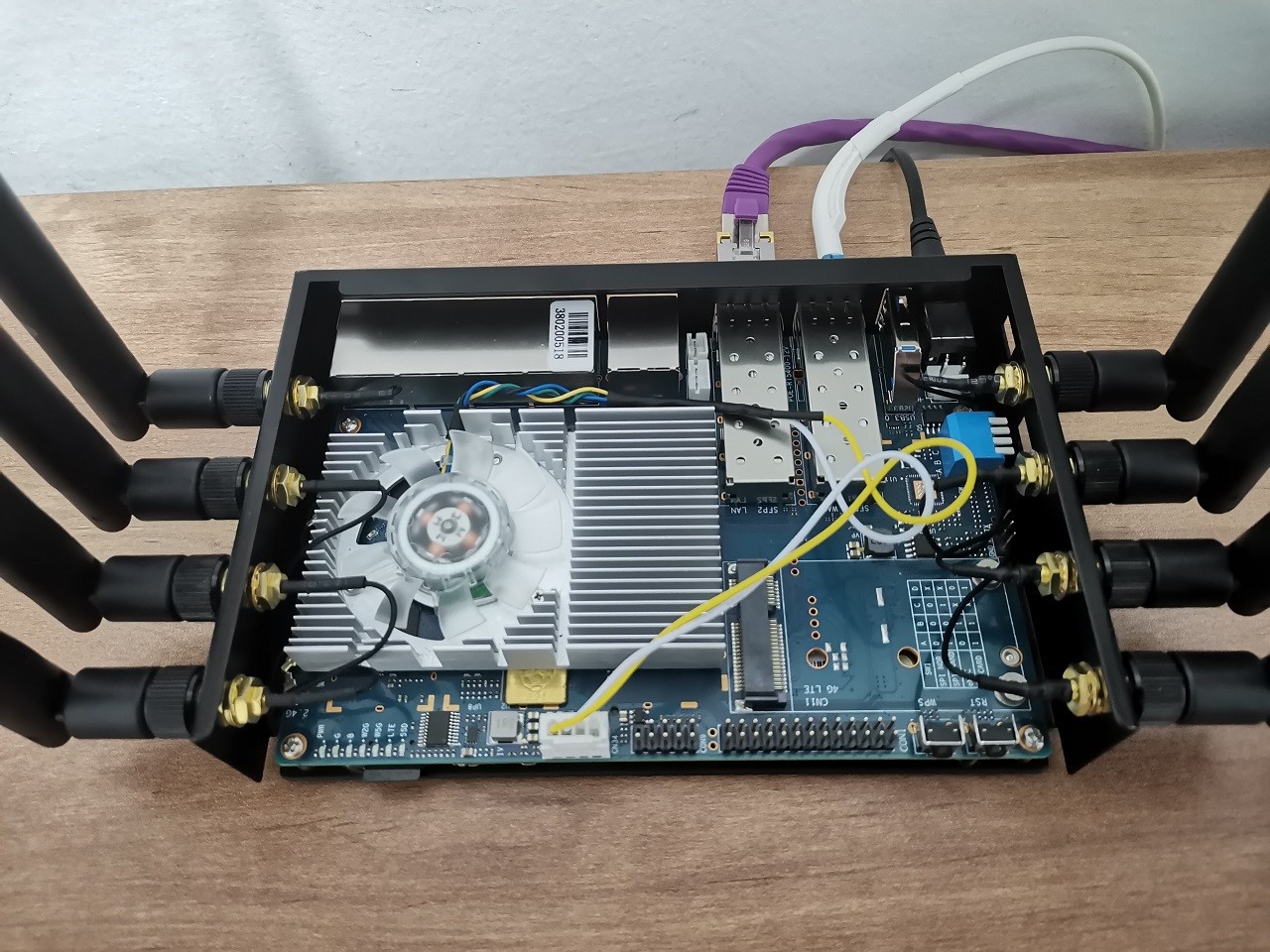 Banana Pi R3 Heatsinks 6