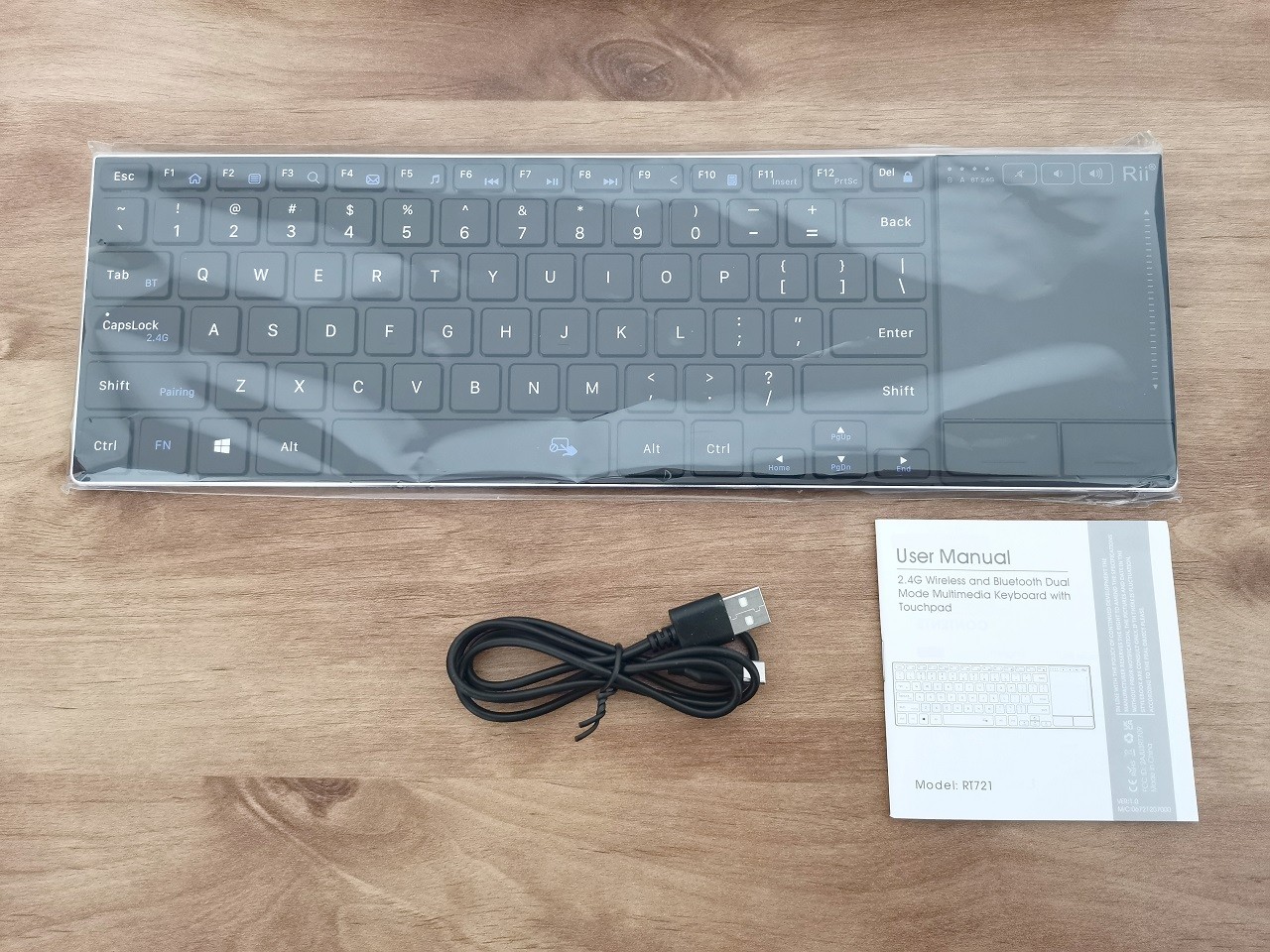K22 Wireless Keyboard Unbox 2