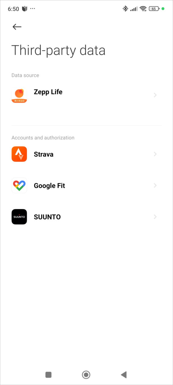 Mi Band 8 external apps 2
