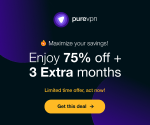 PureVPN Ad Banner