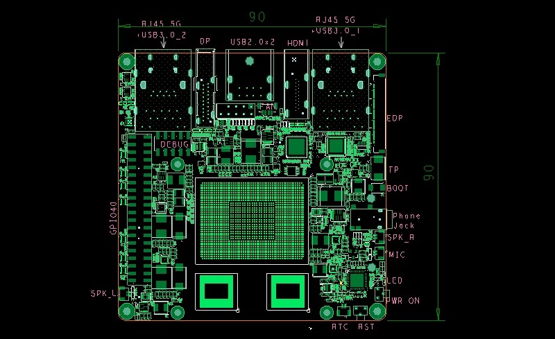 Orange Pi 6 PCB Schematic