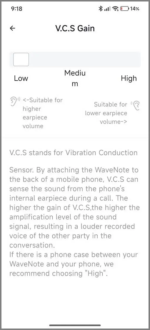 WaveNoter Mic Settings 3