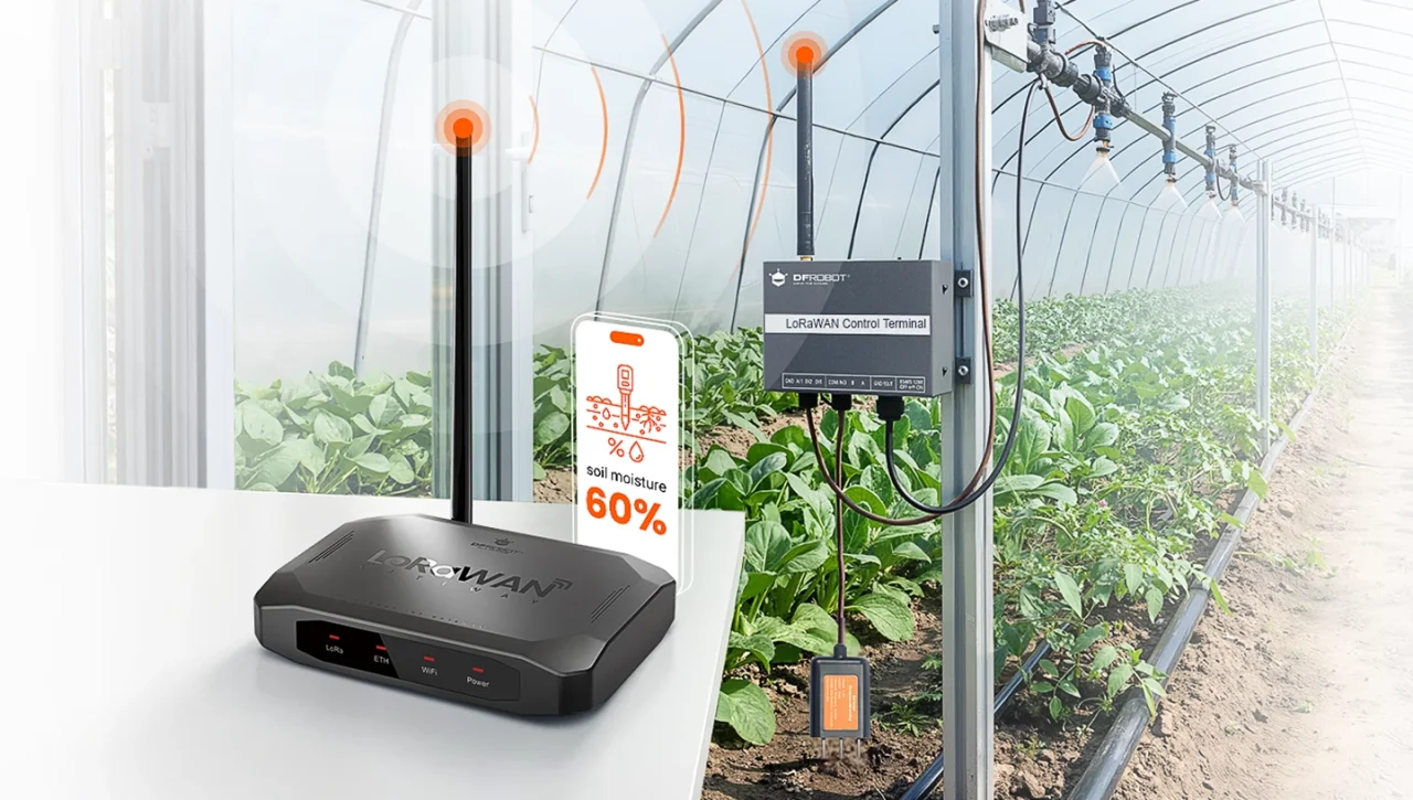 lorawan gateway smart farm